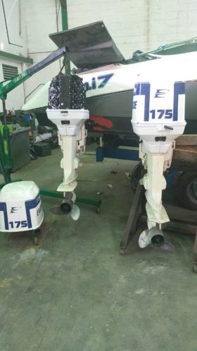 PAREJA MOTORES EVINRUDE 175HP