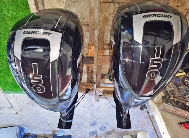 
								PAREJA DE MOTORES MERCURY 150 HP full									