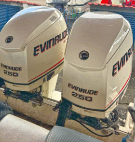 PAREJA EVINRUDE E-TEC 250HP