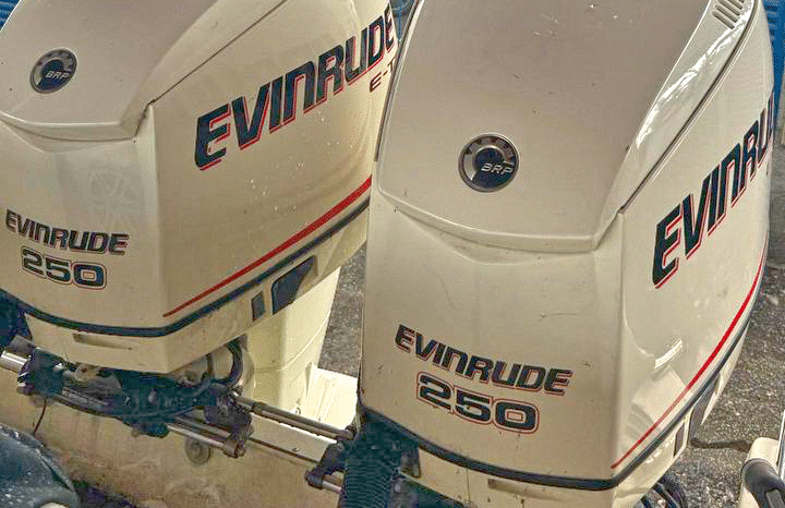 
								PAREJA EVINRUDE E-TEC 250HP full									