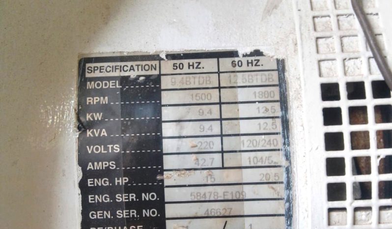 
								GENERADOR ELECTRICO WESTERBEKE 12KVA full									