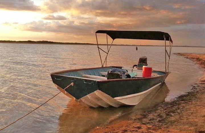 BOTE DE ALUMINIO MILITAR 21 full