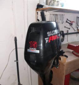 MOTOR SUZUKI 15HP full