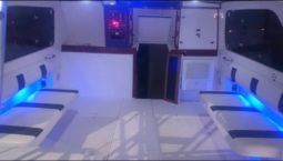 
										HATTERAS FISHER MOTOR YACHT BOAT CONVERTIBLE 36 full									