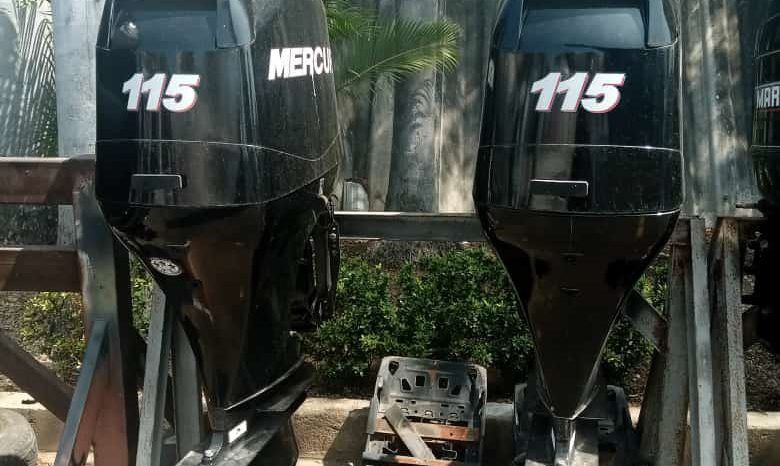 
								PAREJA MOTORES MERCURY 115HP full									
