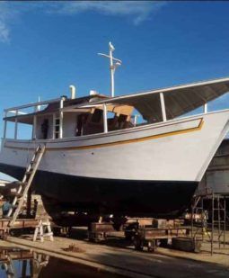 BARCO DE PESCA MADERA 12MTS full