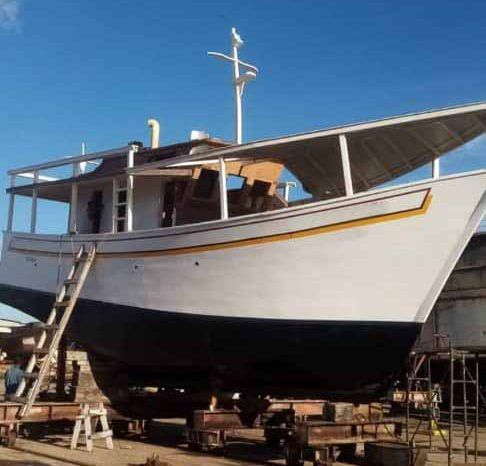BARCO DE PESCA MADERA 12MTS full