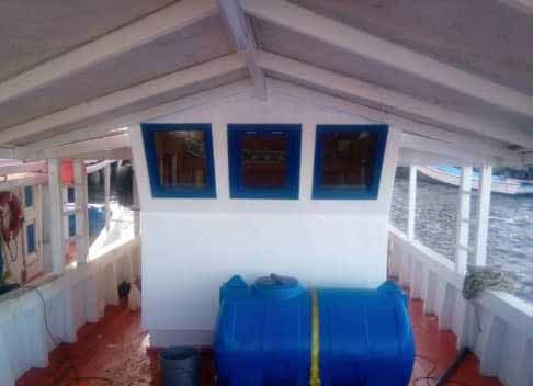 BARCO DE PESCA MADERA 12MTS full