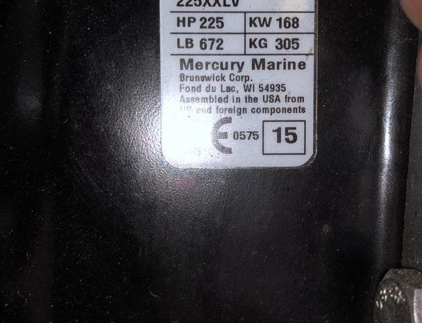 MERCURY VERADO 225HP full