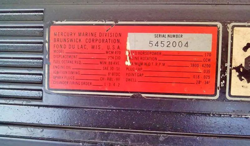 
								MOTOR MERCRUISER 470 176HP full									