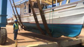 BARCO DE PESCA MADERA 10.8 MTS